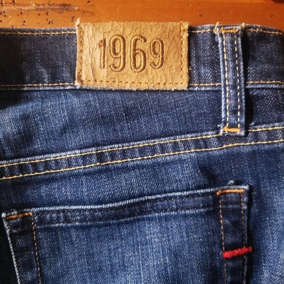 GAP Women's 1969 Med Wash Blue Bootcut Jeans - Size 2A - Picture 11 of 11